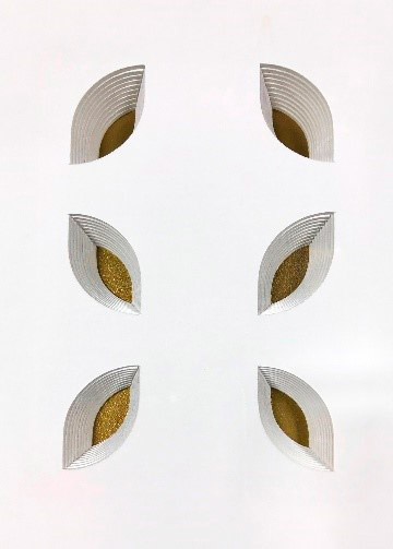 Layered CNC cut mats